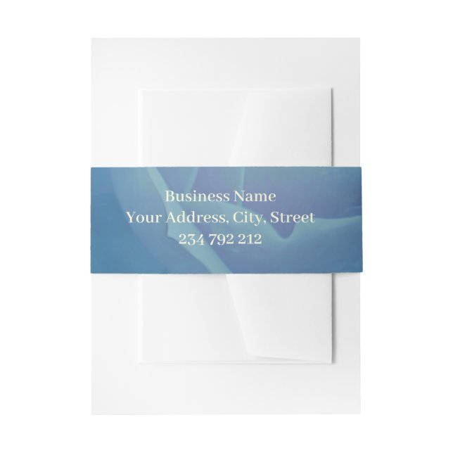 Cintas Para Invitaciones Music in motion, the curved piano. (Anverso Ejemplo)