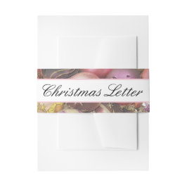 Cintas Para Invitaciones Navidades de Pastel Ornaments