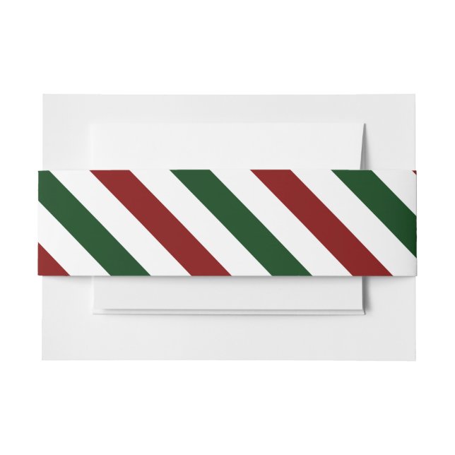 Cintas Para Invitaciones Navidades de personalizable (Anverso Ejemplo)