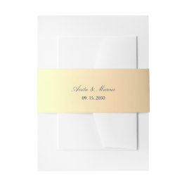 Cintas Para Invitaciones Navy Blue Gold Baroque Wedding