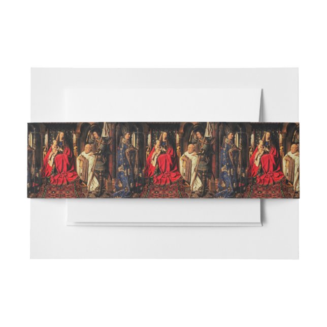 Cintas Para Invitaciones Niño Jesús tocando la paloma (Anverso Ejemplo)