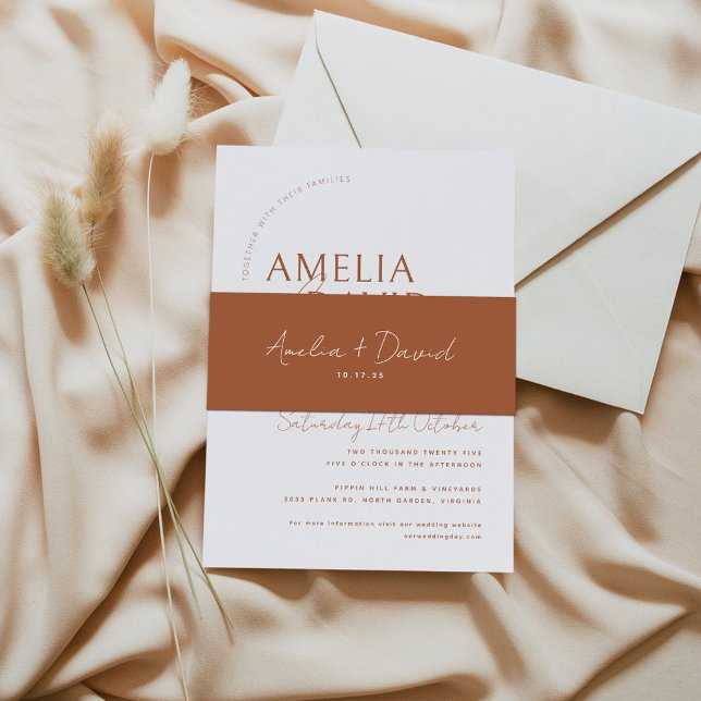 Cintas Para Invitaciones Nombres modernos de la banda de Belly Boda y de lo (Subido por el creador)