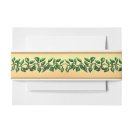 Cintas Para Invitaciones Nuestra banda Belly de Bodas