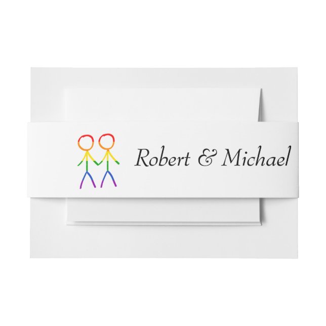 Cintas Para Invitaciones Nuestro Día Especial (Anverso Ejemplo)