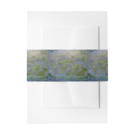 Cintas Para Invitaciones Nympheas (Waterlilies) Claude Monet