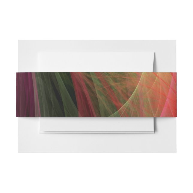Cintas Para Invitaciones Ola Espacial (Anverso Ejemplo)