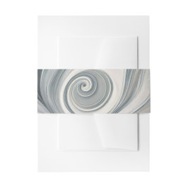 Cintas Para Invitaciones Olas grises