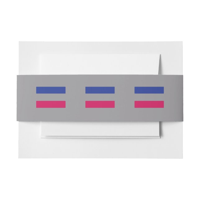 CINTAS PARA INVITACIONES ORGULLO ANDRÓGINO (Anverso Ejemplo)