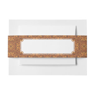 Cintas Para Invitaciones Ornamento árabe elegante