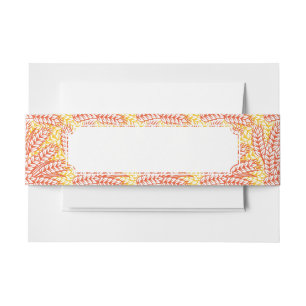 Cintas Para Invitaciones Ornamento con los oídos del trigo