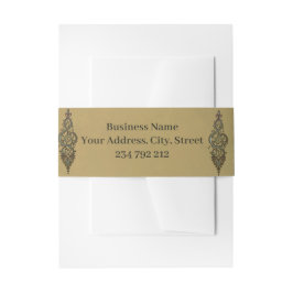 Cintas Para Invitaciones Ornate Treble Clef