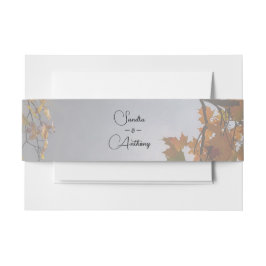 Cintas Para Invitaciones Otoño deja la invitación rusa