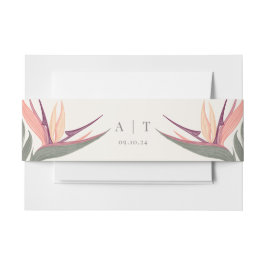 Cintas Para Invitaciones Pájaros queridos en las iniciativas del paraíso