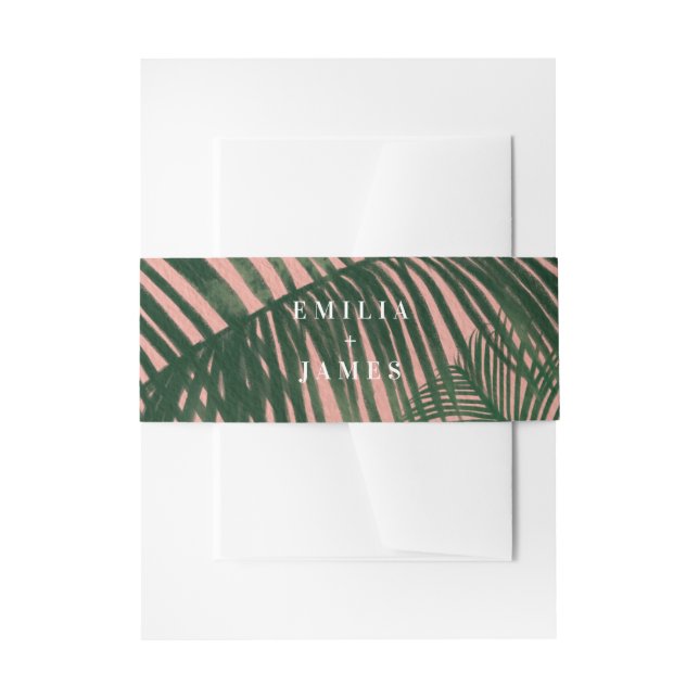 Cintas Para Invitaciones Palm Springs Wrap (Anverso Ejemplo)