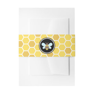 Cintas Para Invitaciones Panal del tema de la abeja