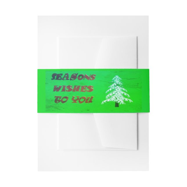 Cintas Para Invitaciones Papel (Anverso Ejemplo)