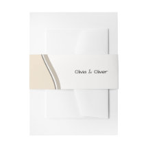 Papel de carta de boda, Nuevo Comienzo, Beige