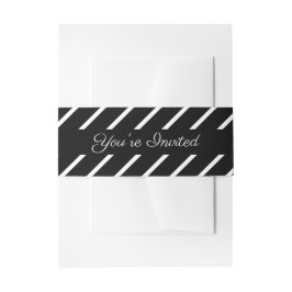 Cintas Para Invitaciones Papel de Sobres con Franja Decorativa
