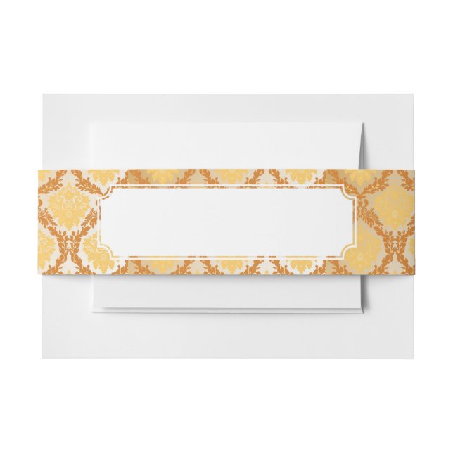 Cintas Para Invitaciones Papel pintado 5 del damasco (Anverso Ejemplo)