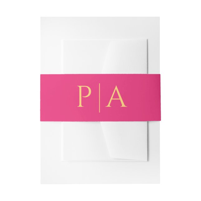 Cintas Para Invitaciones Pareja india colorida (Anverso Ejemplo)
