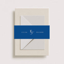 Cintas Para Invitaciones Parker Classic Monograma