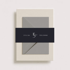 Cintas Para Invitaciones Parker Classic Monograma