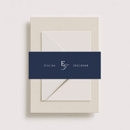 Cintas Para Invitaciones Parker Classic Monograma