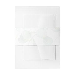 Cintas Para Invitaciones Pastel de eucalipto
