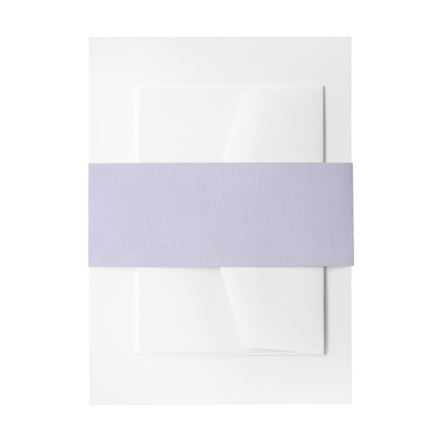 Cintas Para Invitaciones Pastel Violeta (Anverso Ejemplo)