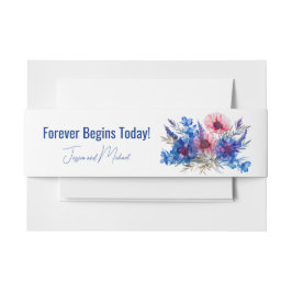 Cintas Para Invitaciones Pastel Whispers Meadow