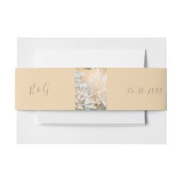 Cintas Para Invitaciones Pastel Wildflower Meadow Boda