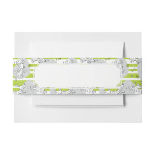 Cintas Para Invitaciones perro que juega el fondo del modelo