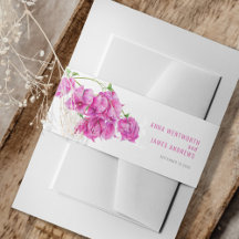 Personalizado de la acuarela botánica de las bugan