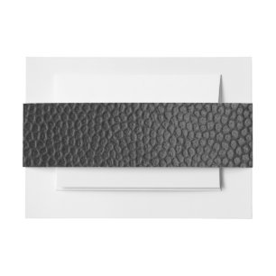 Cintas Para Invitaciones Piel de serpiente negro