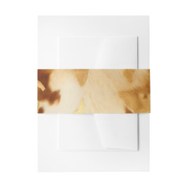 Cintas Para Invitaciones Piel de vaca de Boda ruso occidental