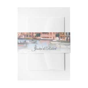 Cintas Para Invitaciones Pintura del Canal Grande, Venecia, Italia