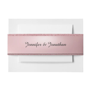 Cintas Para Invitaciones Plantilla de texto de guión manuscrito elegante de