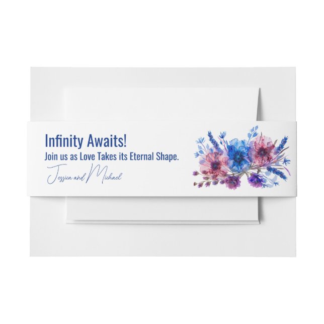 Cintas Para Invitaciones Prado de Susurros Pastel (Anverso Ejemplo)