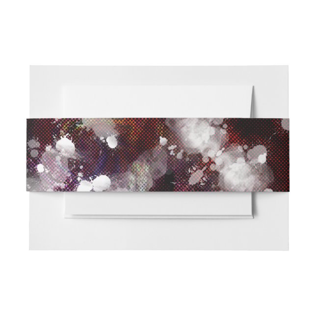Cintas Para Invitaciones Preperación oscura (Anverso Ejemplo)