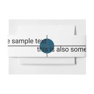 Cintas Para Invitaciones prueba de muestreo