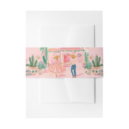 Cintas Para Invitaciones Pueblo Mexicano Pastel
