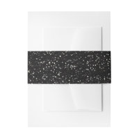 Purpurina negro y de plata brillante