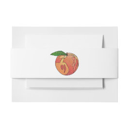 Cintas Para Invitaciones Purpurina Peach