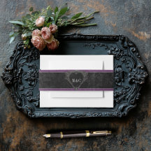 Raven negro gótico y Boda morado Rosas negros