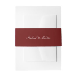 Cintas Para Invitaciones Remolino de boda de otoño