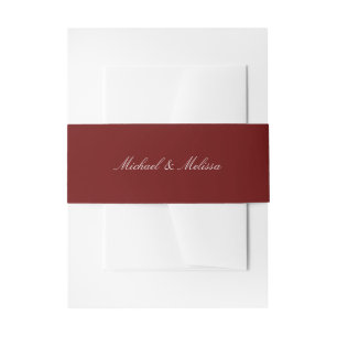 Cintas Para Invitaciones Remolino de boda de otoño