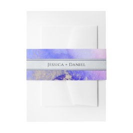 Cintas Para Invitaciones Resumen plateado Boda de arte Jewel Tone