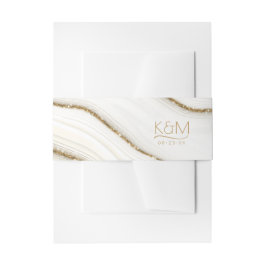 Cintas Para Invitaciones Resumen Purpurina Strata Boda marfil ID903