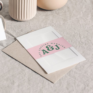 Cintas Para Invitaciones Retro brillante y audaz