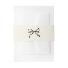 Cintas Para Invitaciones Retro manuscrito Whimsical